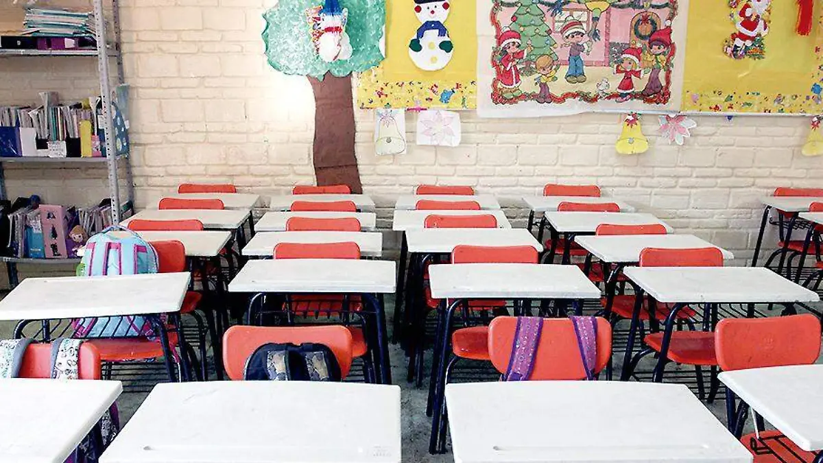 salón de clases vacío